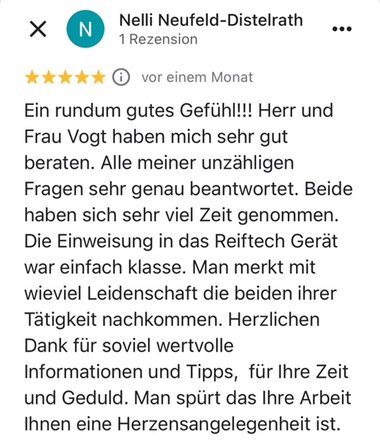 Bewertung Nelli Neufeld-Distelrath Bewertung Nelli Neufeld-Distelrath